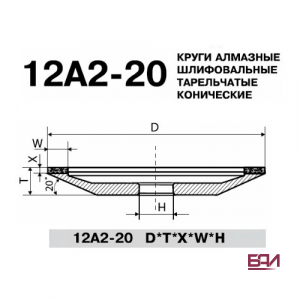 ���� �������� ������������ 12�2-20 125 16 2 10 32 100/80 ����� ��4 �2-01